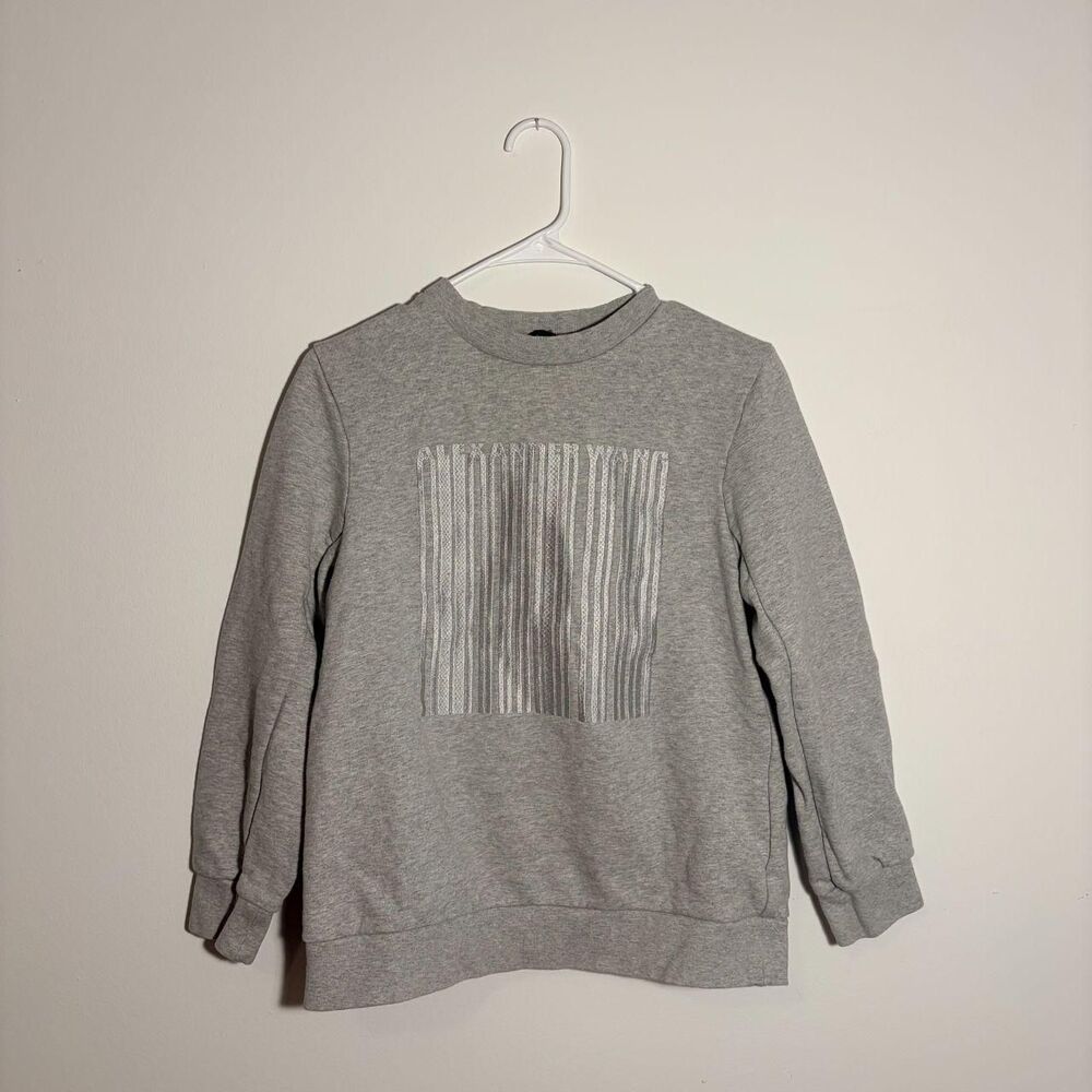 T-by-alexander-wang Women's Grey Sweatshirt
